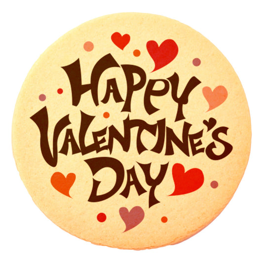 Happy Valentine’s day / heart /round /30ps