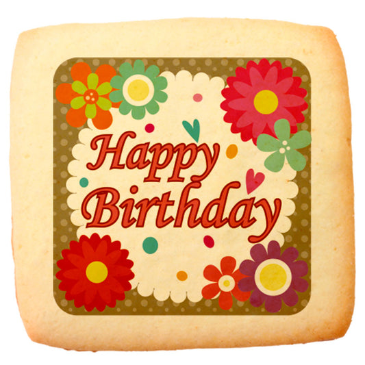 Happy Birthday / Flowers 45pcs