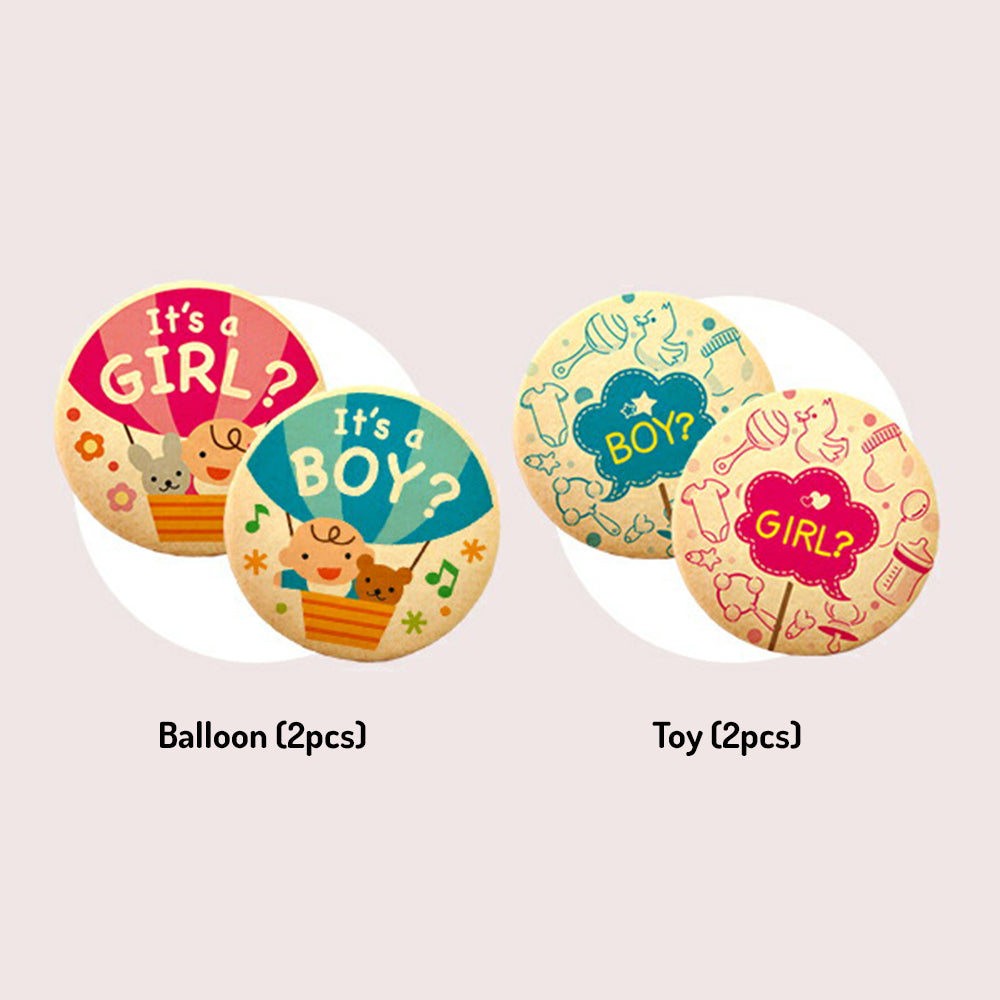 Gender Reveal Cake (chocolate diameter 15cm)