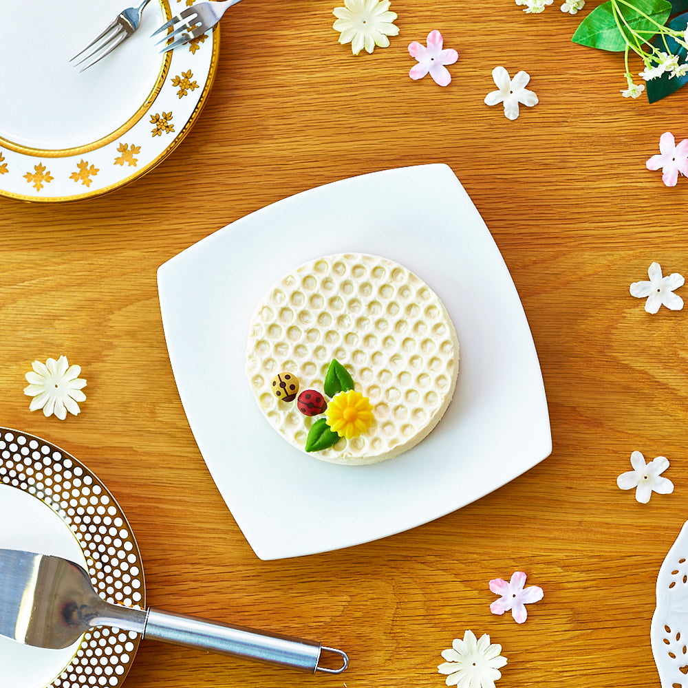 Low-carb unbaked cheesecake (12cm diameter)