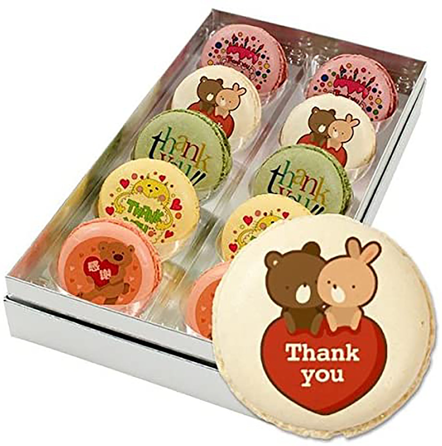 Thank you / assorted macarons 10ps