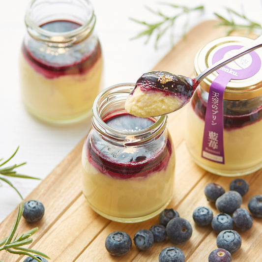 Tenku Pudding Blueberry 6 pcs