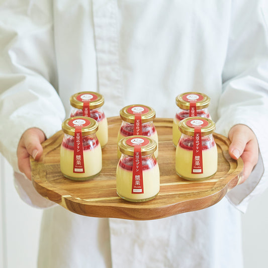 Tenku Pudding Raspberry 6 pcs