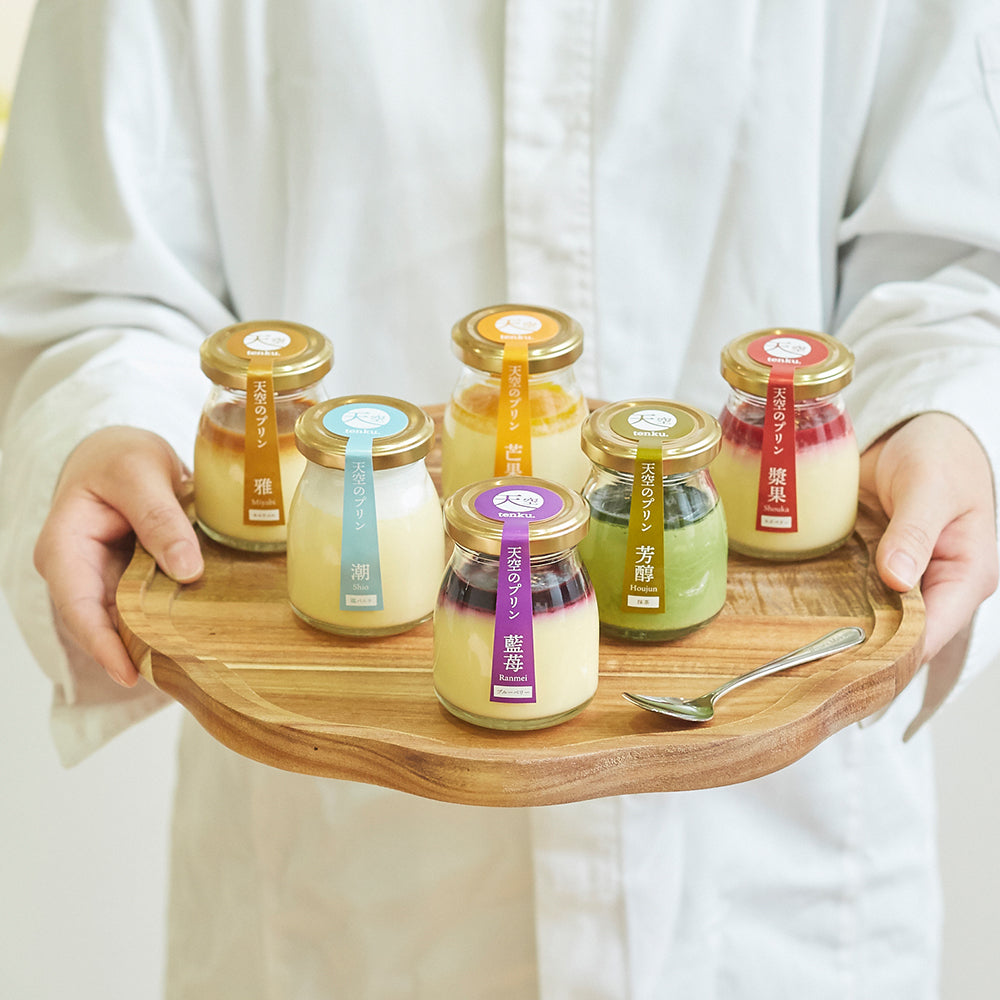 Tenku Pudding Assorted 6 pcs