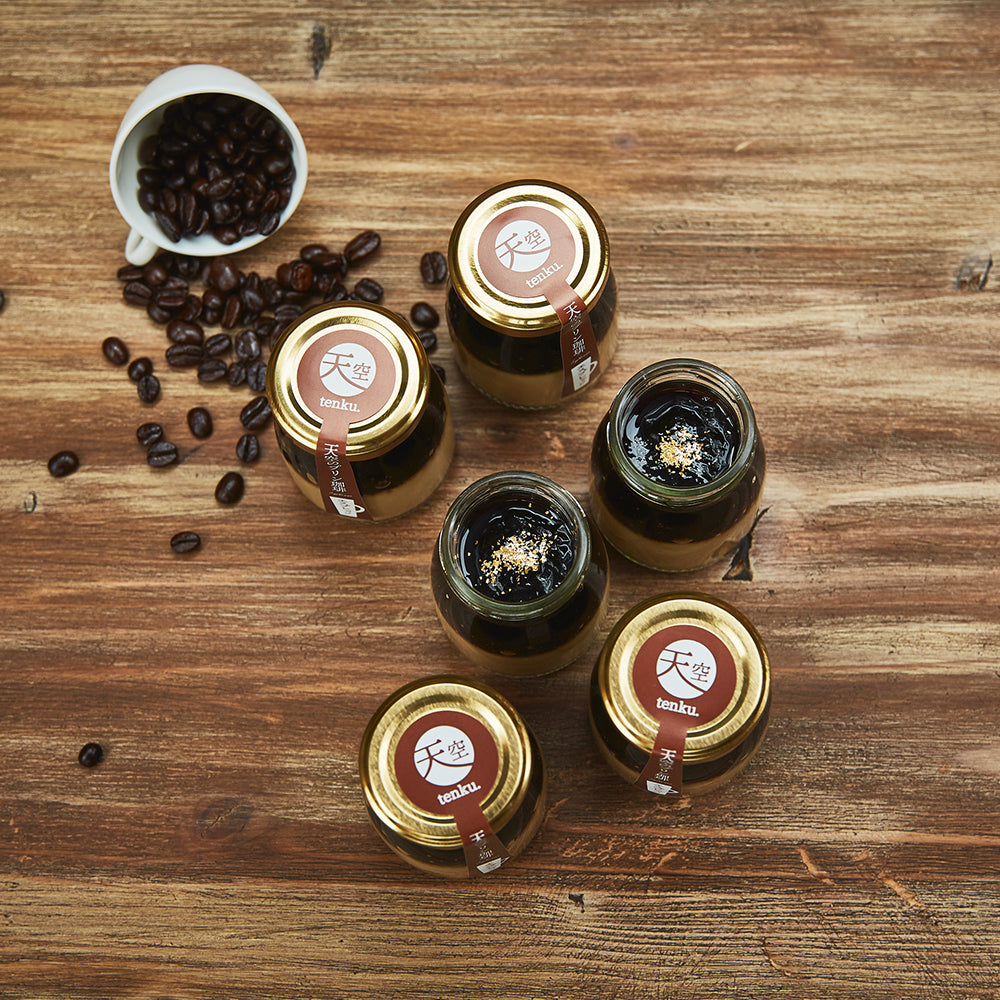Tenku Coffee Pudding Espresso 6 pcs set