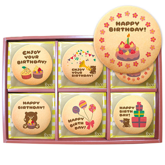 Happy Birthday / assorted cookies 6 / 30ps