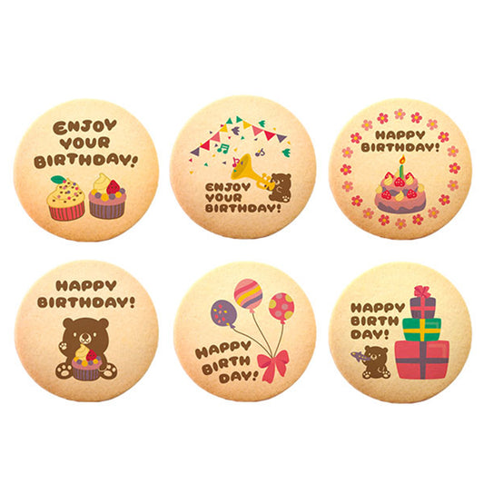 Happy Birthday / assorted cookies 6 / 30ps