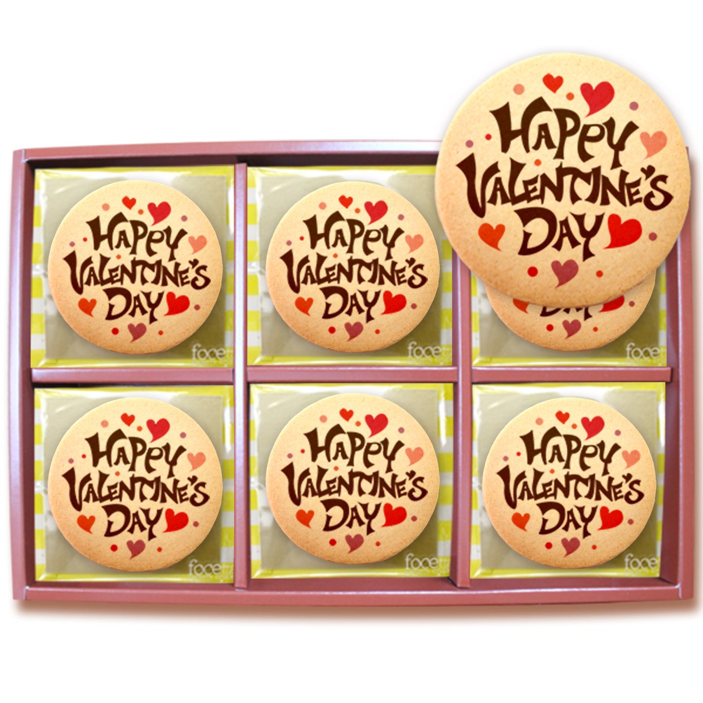 Happy Valentine’s day / heart /round /30ps