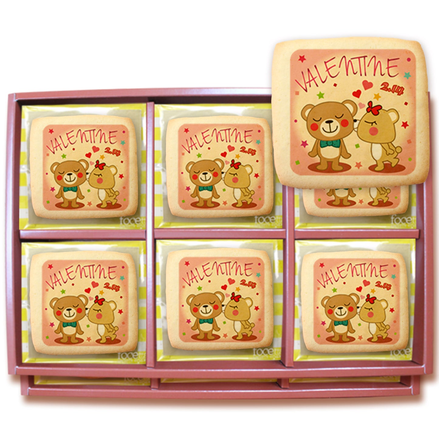 Valentine / bears / 45pcs