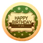 Happy Birthday to you / Green. Round 30ps