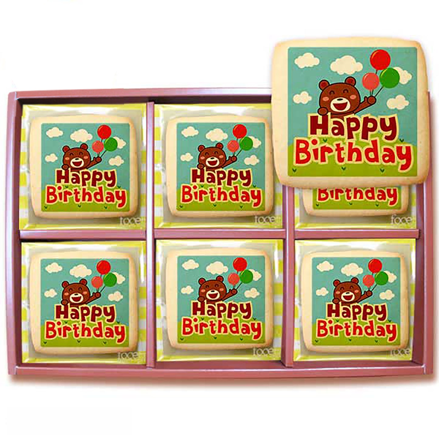 Happy Birthday / Bear and Balloon 30ps
