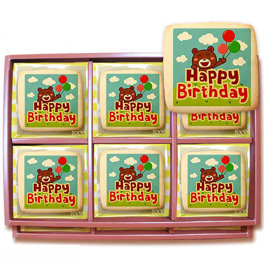 Happy Birthday / Bear and Balloon 45pcs