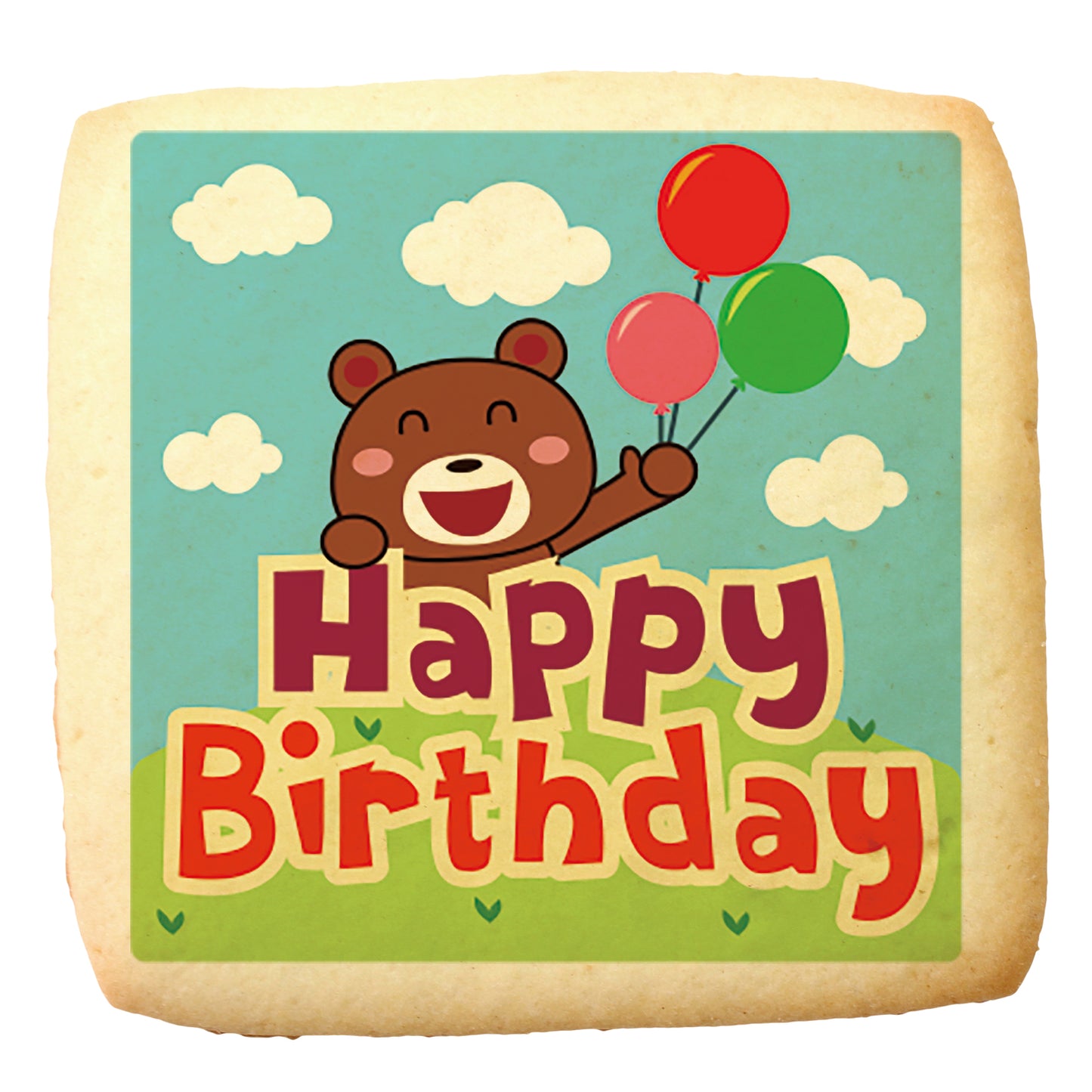 Happy Birthday / Bear and Balloon 45pcs