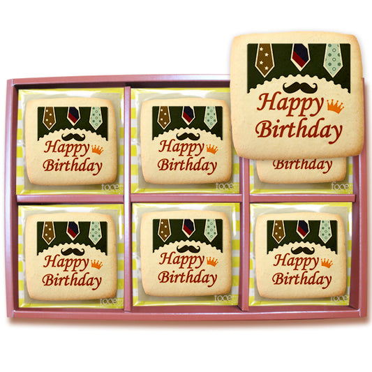 Happy Birthday Mustache 30ps