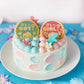 Gender Reveal Cake (plain  diameter 15cm)