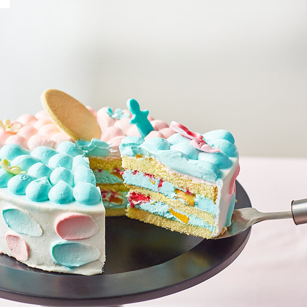 Gender Reveal Cake(plain  diameter 18cm)