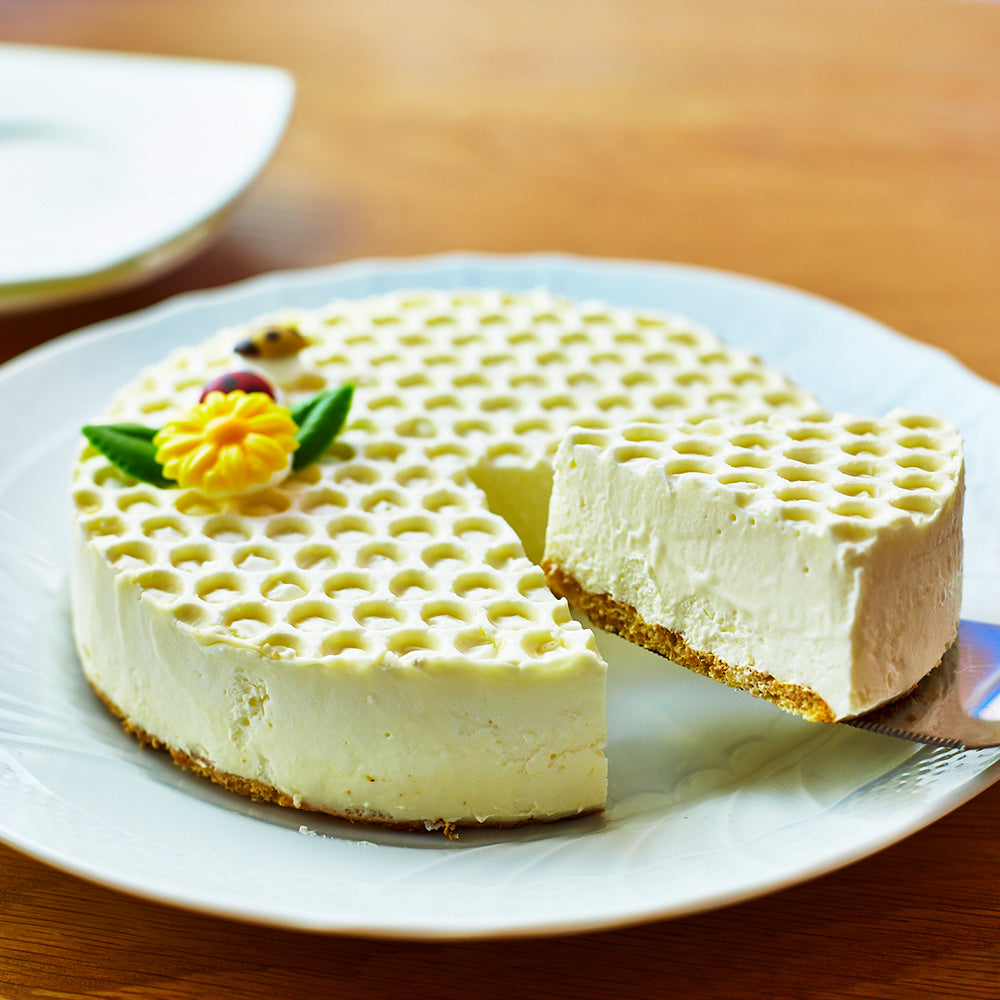 Low-carb unbaked cheesecake (15cm diameter)