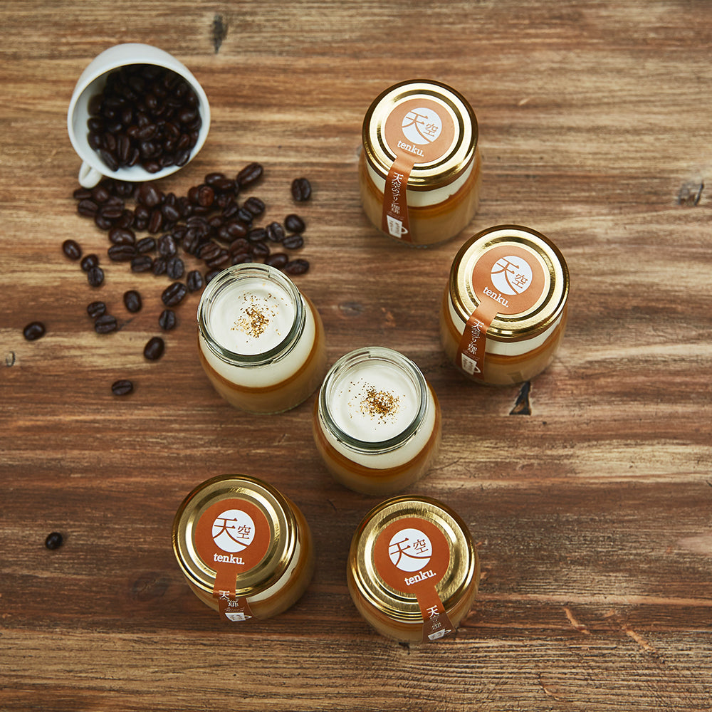 Tenku Coffee Pudding  Caramel Macchiato 6 pcs set