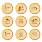 Tart au fromage I love you message Korean 9ps