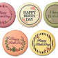 Happy Birthday /assorted macarons 10ps / flowers